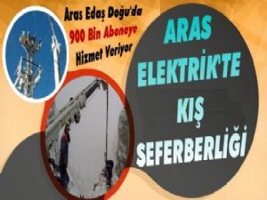 Aras Elektrik'te kış seferberliği