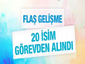 Bakanlık 20 Mülki İdare Amirini Görevden Uzaklaştırdı