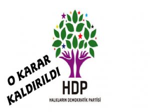 HDP'li vekillere zorla getirme kararı kaldırıldı