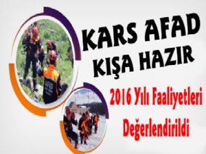 Kars AFAD Kış'a Hazır!