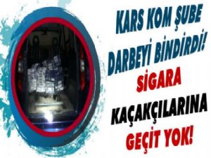 Kars'ta 12 Bin Paket Kaçak Sigara Ele Geçirildi