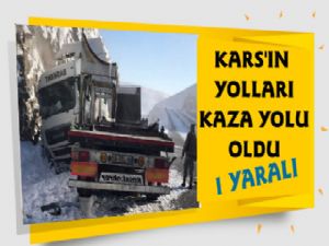 Kars'ın Yolları Kaza Yolu Oldu Resmen!