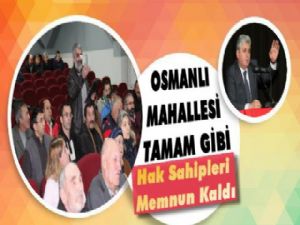 Vali Doğan, Hak Sahipleriyle Bir Araya Geldi