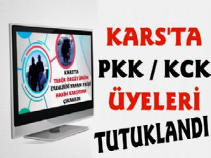 Kars'ta Pkk Üyesi 4 Kişi Tutuklandı