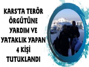 Kars'ta 4 Kişi Terörden Tutuklandı