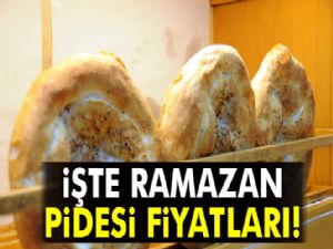 2016 yılı Ramazan pidesi fiyatları