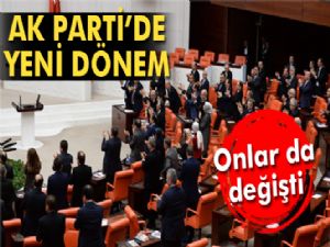 AK Parti'de yeni dönem