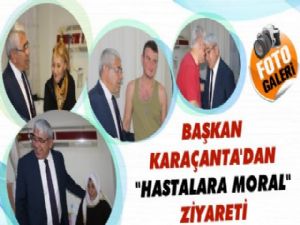 Başkan Karaçanta'dan Hastalara Yeni Yıl Ziyareti