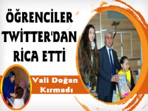 Vali Doğan Öğrencilerin İsteklerine Kayıtsız Kalmadı