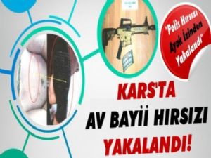 Kars'ta Silahçıyı Soyan O Hırsız Yakalandı!