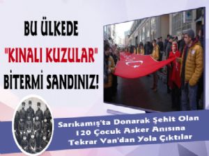 Bir Asır Sonra Kınalı Kuzular, Sarıkamış İçin Yola Çıktılar