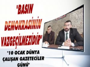 Başkan Çalkın Basın Mensuplarıyla Buluştu