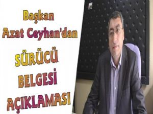 Azat Ceyhan'dan Açıklama