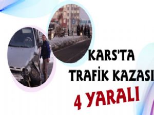 Havaalanı Yolunda Trafik Kazası, 4 Yaralı