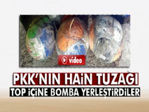 Teröristler Patlayıcıları Bakın Nasıl Tuzaklamış