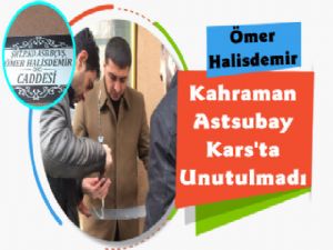 Kars'ta O Caddenin İsmi Değiştirildi