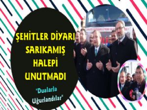 Şehitler Diyarı Sarıkamış Halep'i Unutmadı