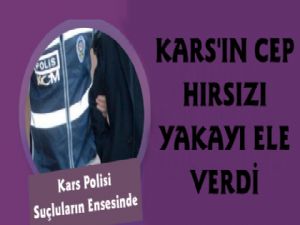 Kars Polisi Cüzdan Hırsızını Yakaldı