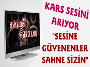 Kars'ta Ses Yarışması Düzenlenecek