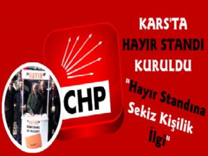 CHP Kars'ta Hayır Dedi ve Açıkladı