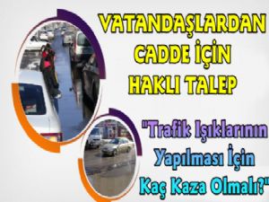 Kars'taki Vatandaşların Kavşak Talebi