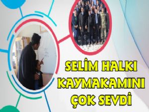 Selim Kaymakamı Köy Halkının Sorunlarını Dinledi