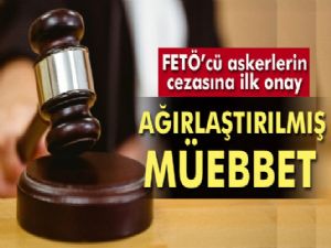 FETÖ'cü Askerlere İlk Müebbet Ceza Erzurum'dan