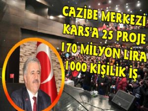 Bakan Arslan Kars İçin Cazibe Merkezi Başvurularını Açıkladı