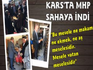 Kars MHP Evet İçin Sahaya İndi