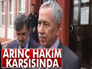 Bülent Arınç, Bolu'da hakim karşısına çıktı