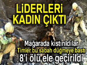 Dev operasyon: 8'i ölü, 16 terörist ele geçirildi