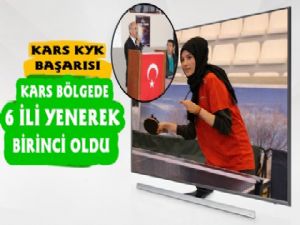 Kars KYK Kızları Bölge Birincisi Oldu