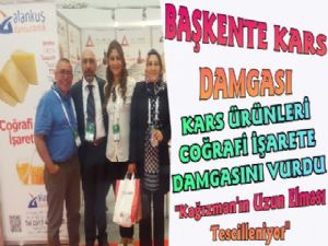 Başkent Ankara'da Kars Damgası