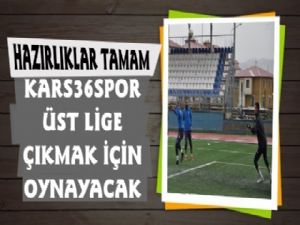 Kars36spor Son Hazırlıklarını Yapıyor