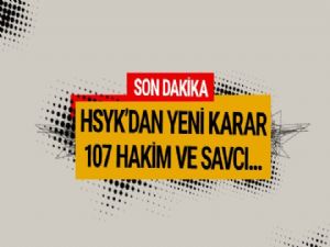 107 hakim ve savcı daha ihraç edildi