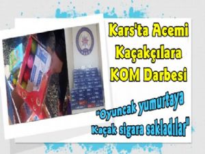 Kars'ta Acemi Kaçakçılara Kom Darbesi, 1 Gözaltı