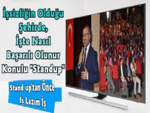 Kars'ta Stand Up Gösterisi