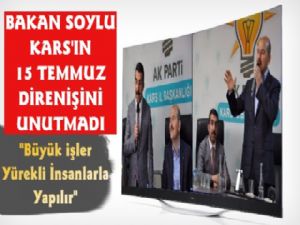 Bakan Soylu'dan Kars Ak Parti'ye Ziyaret