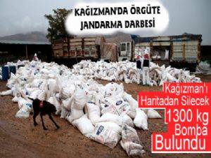 Kağızman'da 1 ton 300 kilo Amonyum Nitrat ele geçirildi