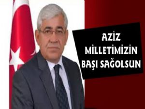 Başkan Karaçanta'dan Başsağlığı Mesajı