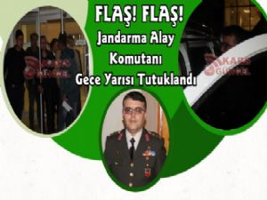 Son Dakika! Flaş! Flaş!  Kars Jandarma Alay Komutanı Tutuklandı 