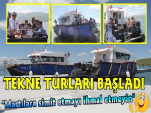 Kars'ta Tekne Turları Başladı