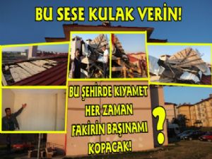 Kars'ta Kıyamet Bir Defa Daha Fakirin Başına Koptu!