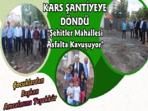 Başkan Karaçanta Mahalle Mahalle Yol Çalışmalarını İnceliyor