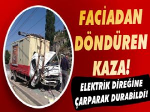 Kars'ta Feci Trafik Kazası, 1 Yaralı 