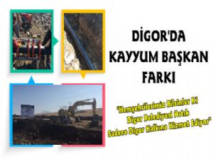 Digor'da Kayyum Kaymakam Farkı