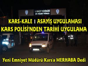 Kars Polisinden Dev Uygulama