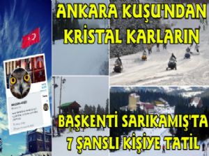 Ankara Kuşu'ndan Sarıkamış'ta 7 Şanslı Kişiye Tatil Hediyesi