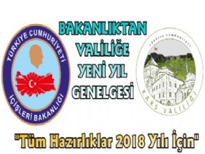 İçişleri Bakanlığı'ndan 81 il valiliğine 