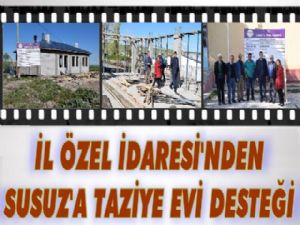 Susuz'da taziye evi inşaatı başlatıldı